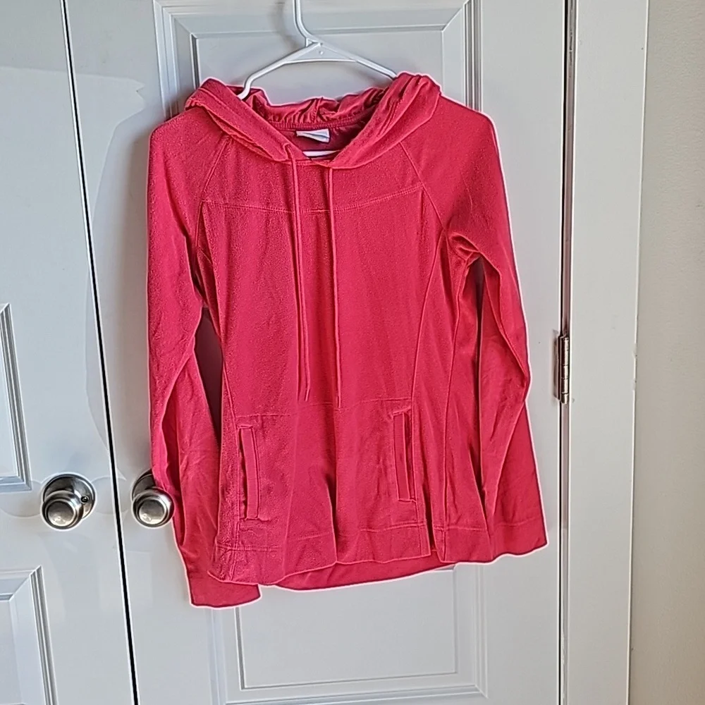 Columbia Pull-Over Fleece Hoodie in Women's Size Small - Picture 1 of 6